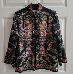 Vintage by Chicos Silk Jacket
